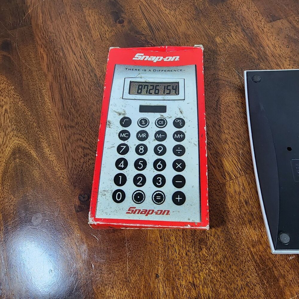 Snap-On Calculator Tested Working - Picture 5 of 6